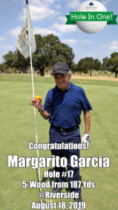 Margarito Garcia Alamo City Golf Trail Hole in One