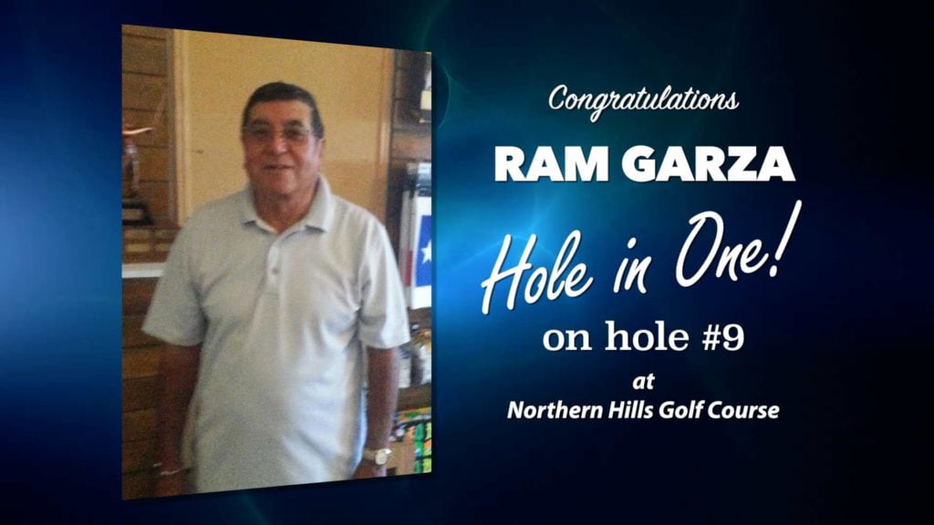 Ram Garza Alamo City Golf Trail Hole in One