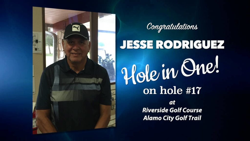 Jesse Rodriguez Alamo City Golf Trail Hole in One