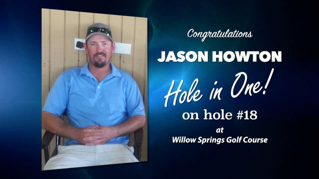 Jason Howton Alamo City Golf Trail Hole in One