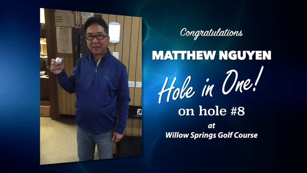 Matthew Nguyen Alamo City Golf Trail Hole in One