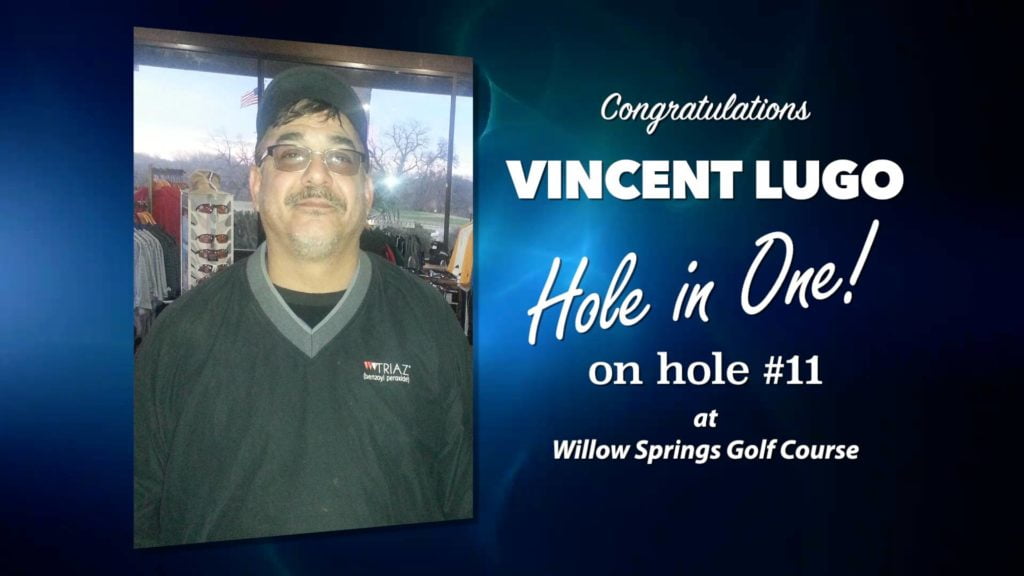 Vincent Lugo Alamo City Golf Trail Hole in One