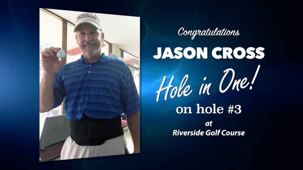 Jason Cross Alamo City Golf Trail Hole in One