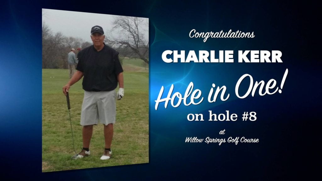 Charlie Kerr Alamo City Golf Trail Hole in One