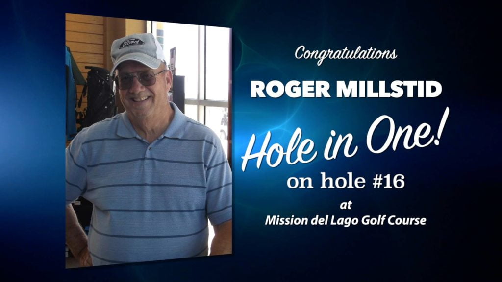 Roger Millstid Alamo City Golf Trail Hole in One
