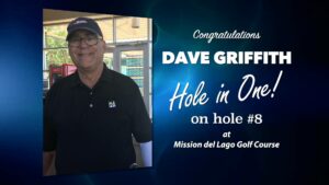 Dave Griffith Alamo City Golf Trail Hole in One