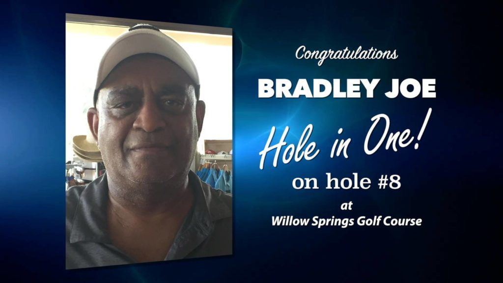 Bradley Joe Alamo City Golf Trail Hole in One