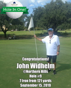 John Widhelm Hole In One