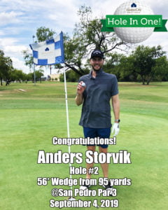 Anders Storvik Hole In One