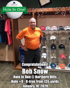 Bob Snow Hole In One