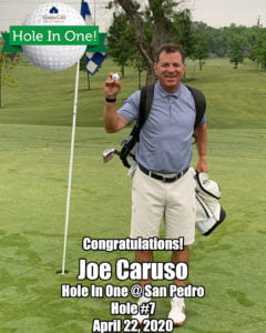 Joe Caruso Hole In One