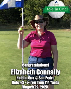 Elizabeth Connally Hole In One