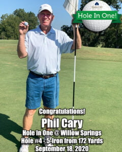 Phil Cary Hole In One