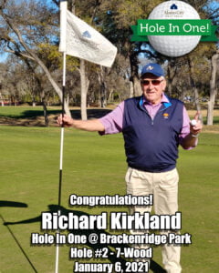Richard Kirkland Hole In One