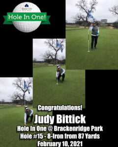 Judy Bittick Hole In One