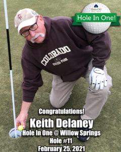 Keith Delaney Hole In One