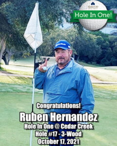 Ruben Hernandez Hole In One
