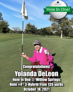 Yolanda DeLeon Hole In One