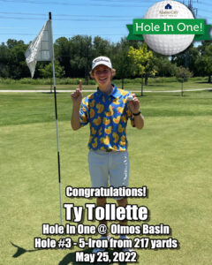 Ty Tollette Hole On One