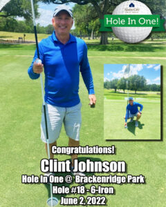 Clint Johnson Hole In One