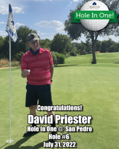 David Priester Hole In One
