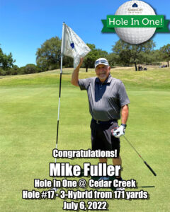 Mike Fuller Hole In One
