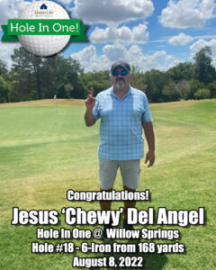 Jesus Del Angel Hole In One