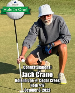 Jack Crane Hole In One