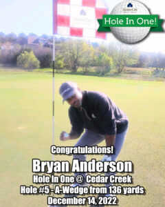 Bryan Anderson Hole In One