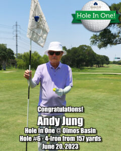Andy Jung Hole in One