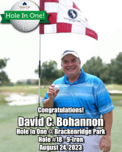 David Bohannon hole in one