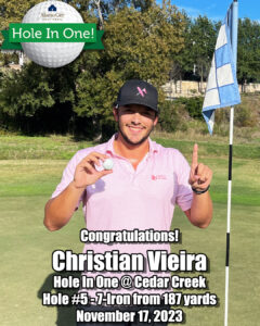 Christian Vieira Hole In One