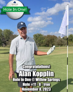 Alan Kopplin Hole In One