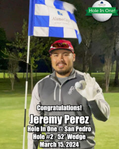 Jeremy Perez Hole In One