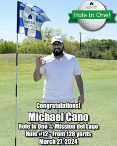 Michael Cano Hole In One