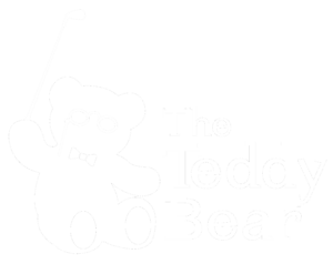 white Official Teddy Bear Logo 1-2-24