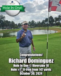 Richard Dominguez Hole in One