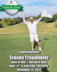 Steven Faunhofer Hole in One