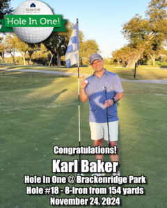 Karl Baker Hole in One