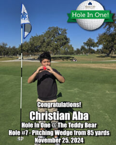 Christian Aba Hole In One