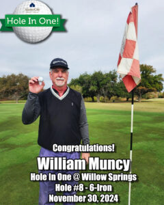 William Muncy Hole In One