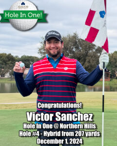 Victor Sanchez Hole In One