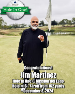 Jim Martinez Hole in One