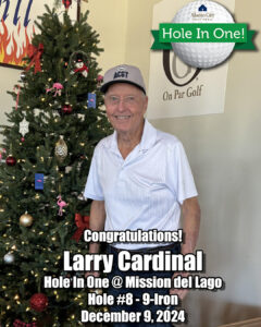 Larry Cardinal Hole In One