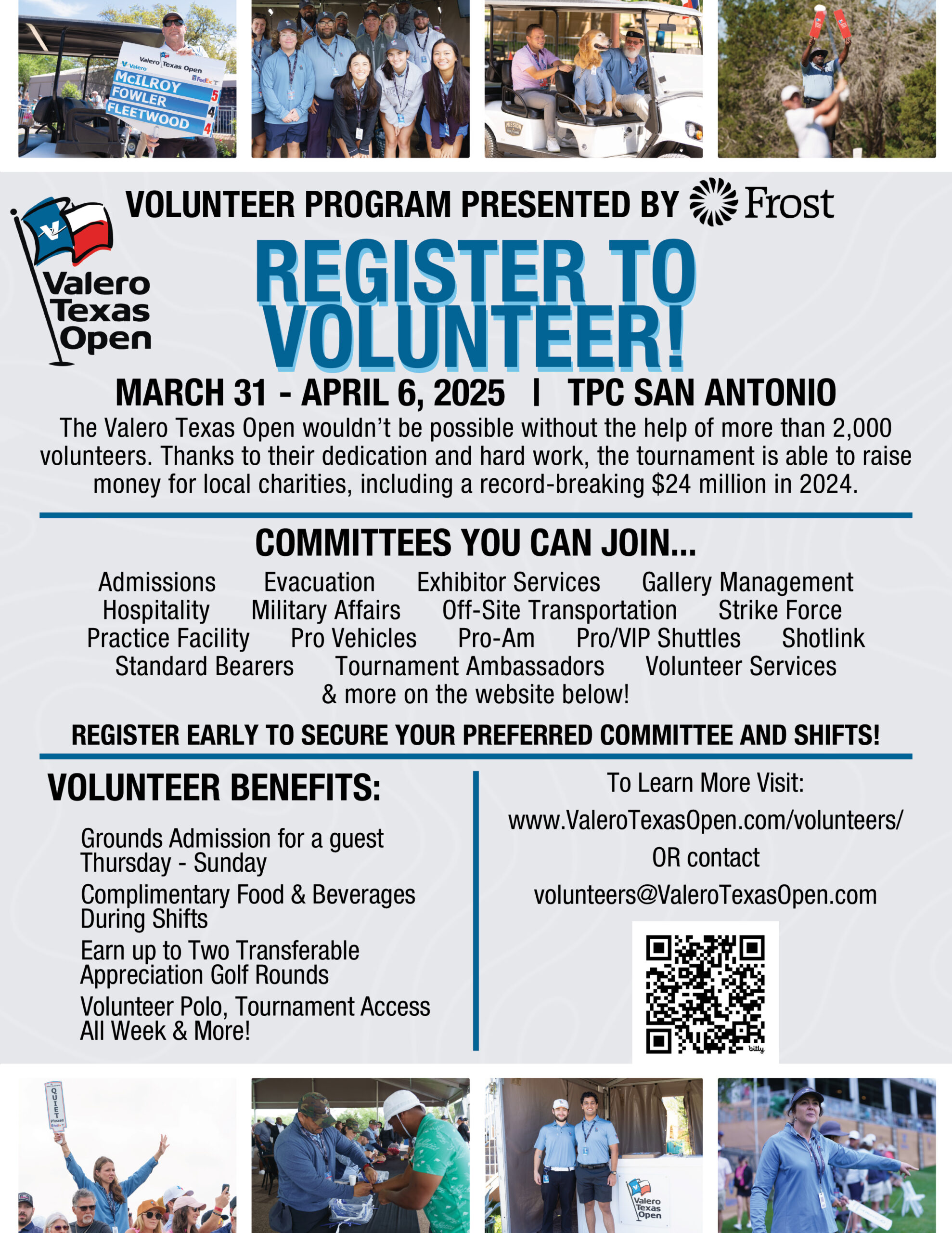 Volunteers Needed at the 2025 Valero Texas Open Alamo City Golf Trail