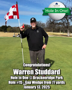 Warren Studdard hole in one