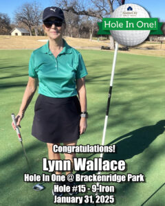 Lynn Wallace Hole in One