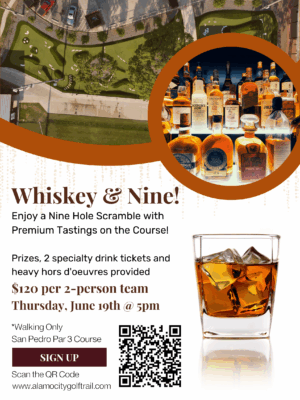 Whiskey & Nine Scramble at San Pedro