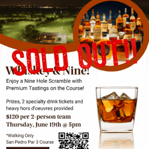 **SOLD OUT** Whiskey & Nine Scramble at San Pedro