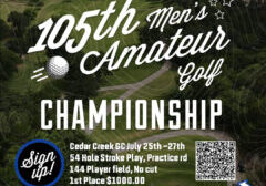105th Men's City Amateur Championship - Flyer